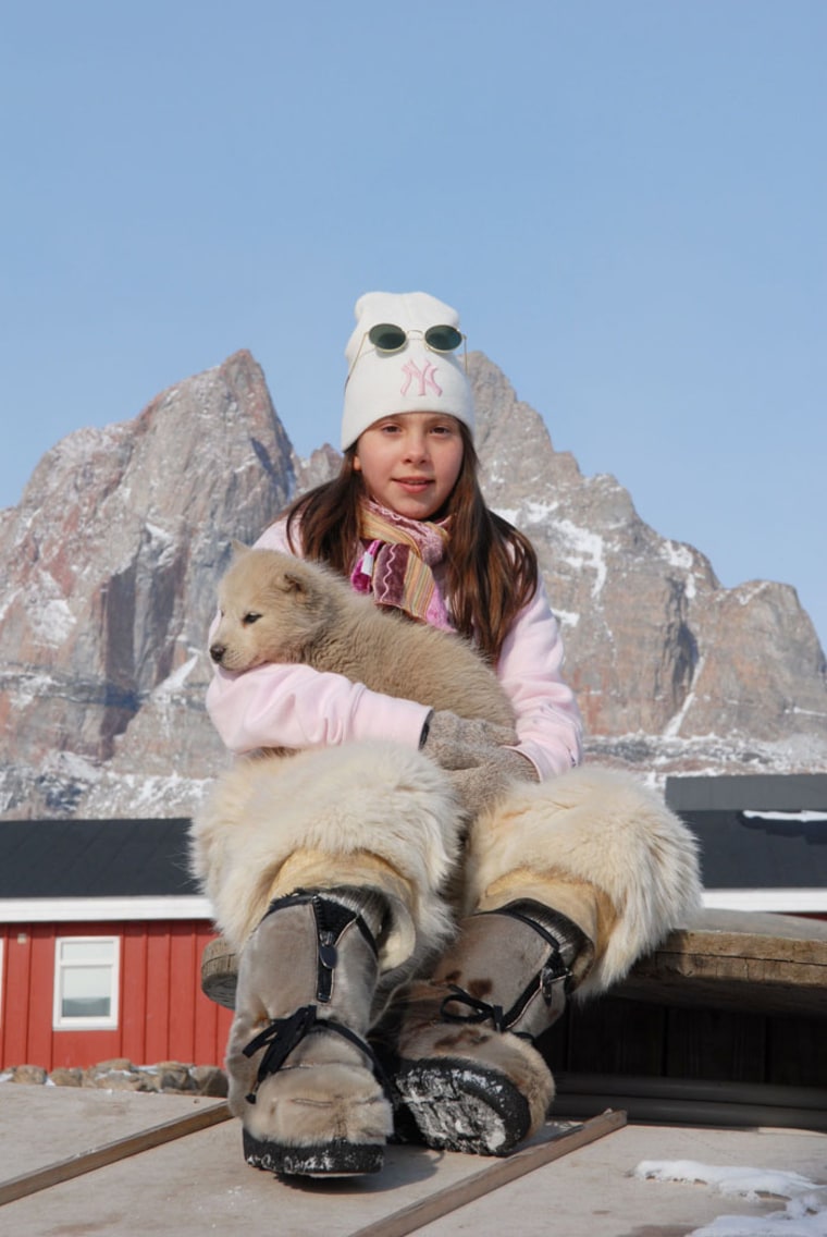 Fur--along with THinsulate and GOre-Tex--is de rigueur in Greenland.